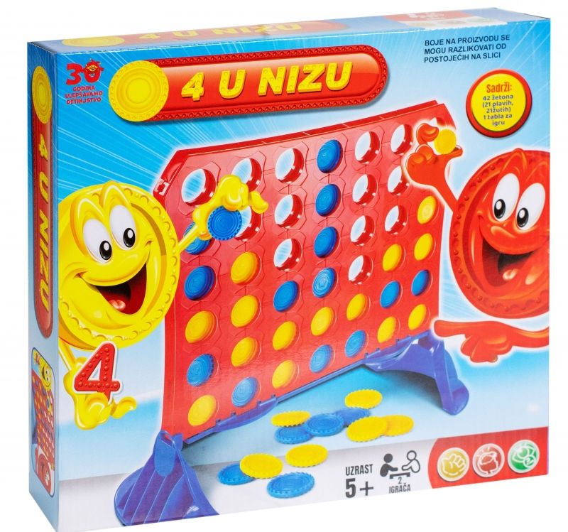 DRUŠTVENA IGRA SASTAVI 4 U NIZU 007-24 MAG